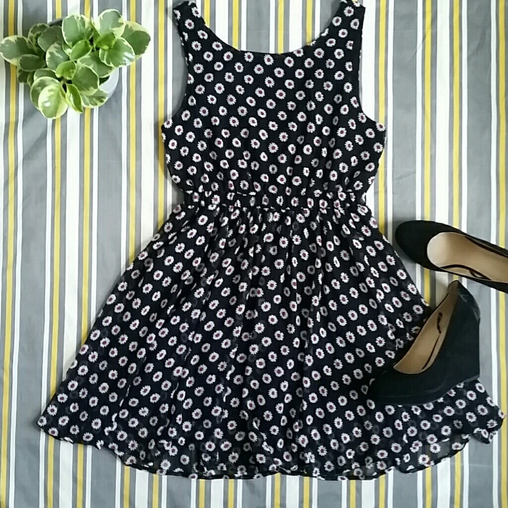 Monteau chiffon sun dress